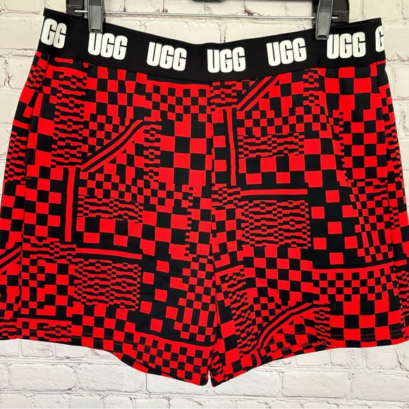 UGG Chrissy Check Boyfriend Shorts--XL - Picture 7 of 13
